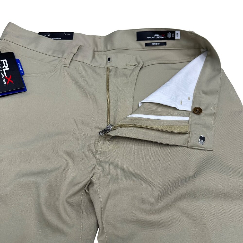 RLX Ralph Lauren Men's Golf Core Khaki Pants Active Fit, Size 32 x 34 NWT - Picture 5 of 13